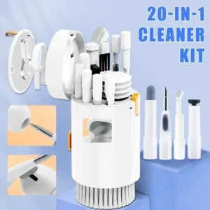 20-in-1 Cleaner kit Cleaning Brush Computer Keyboard Clean Pen Tablet Camera Phones Earphones Cleaning Tools Set Keycap Puller